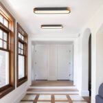 Dimmable Minimalist Long Oval Flush Mount LED Light