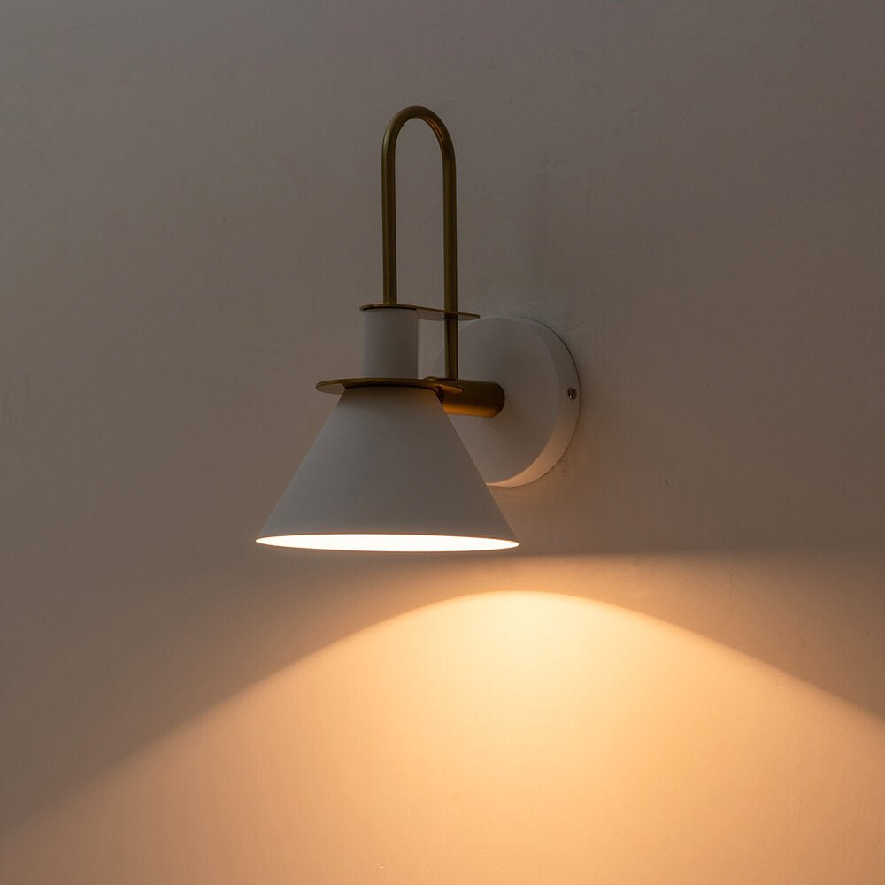 Single Cone Mid-century Wall Light Wall Sconce