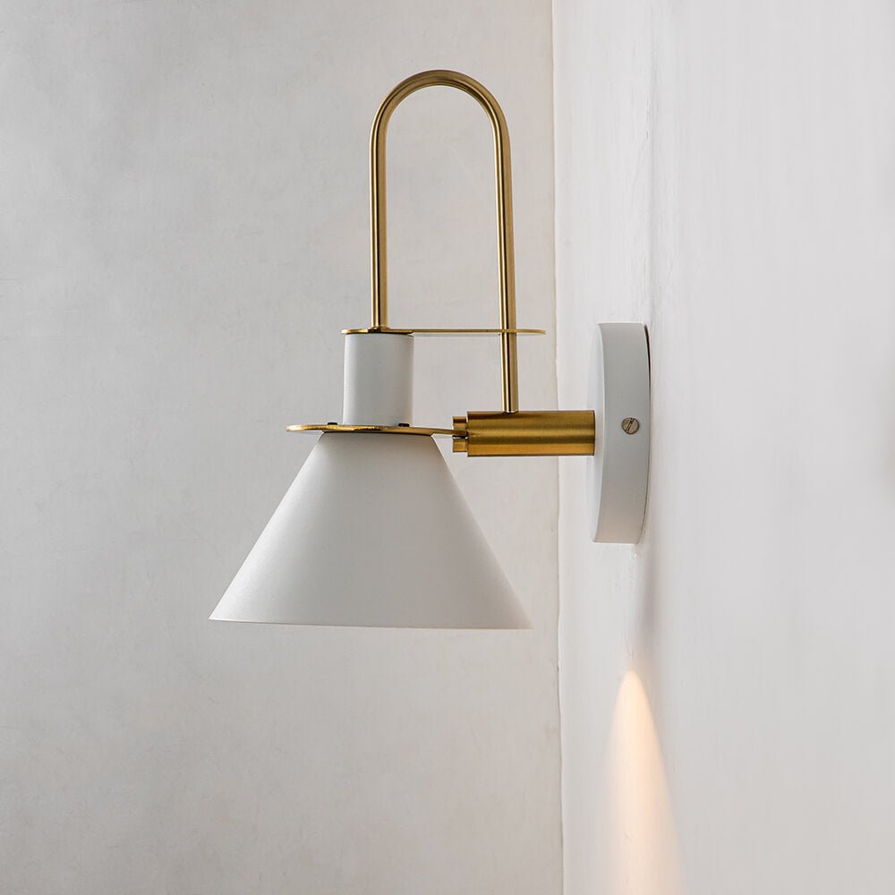 Single Cone Mid-century Wall Light Wall Sconce