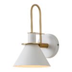 Single Cone Mid-century Wall Light Wall Sconce