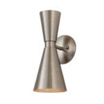Starry 2-Light Hourglass Wall Sconce