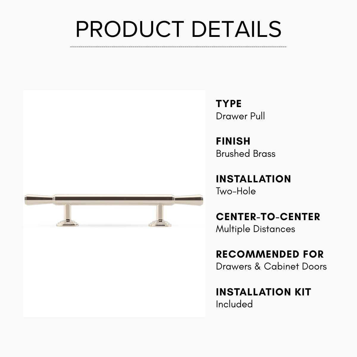 Ray Linear Cabinet Handle