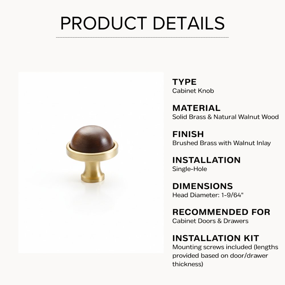 Eclipse Cabinet Knob