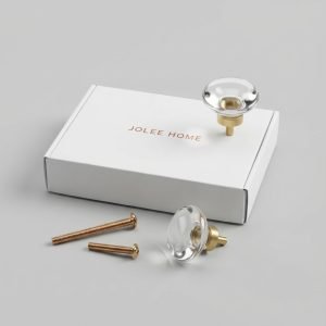 Lumen Crystal Glass Cabinet Knob