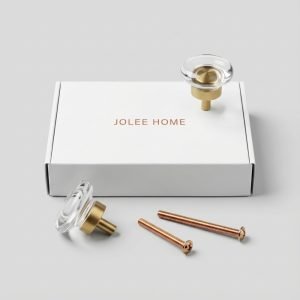 Radiance Crystal Glass Cabinet Knob